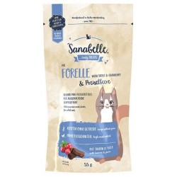 Sanabelle Snack Pstrąg & Borówka 55g