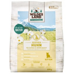 Wildes Land Cat Classic Kitten Huhn 400g