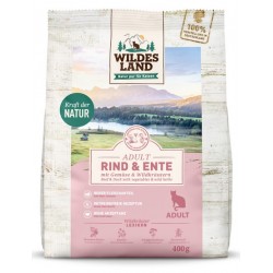 Wildes Land Cat Classic Adult Rind & Ente 400g