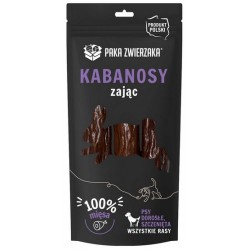 Paka Zwierzaka Kiškis Kabanosy 3 vnt. 80g