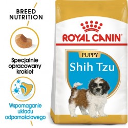 Royal Canin Shih Tzu Puppy sausas ėdalas šuniukams iki 10 mėnesių, Shih Tzu veislės 0,5kg