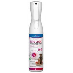Francodex Ecto Choc Parasites Duo antiparazitinė dulksna šunims ir katėms 290ml