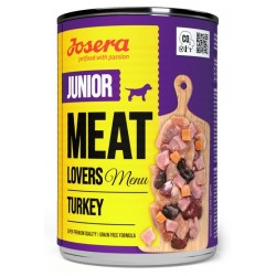 Josera "Meat Lovers Menu" Jaunoji kalakutienos skardinė 400g