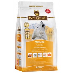 Wolfsblut Dog VetLine Skin - baltoji vandenyno žuvis ir batatai 2kg