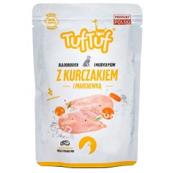 TUF TUF Vištiena su morkomis šunims 500g paketėlis