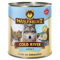 Wolfsblut Dog Cold River - upėtakių ir batatų skardinė 800g
