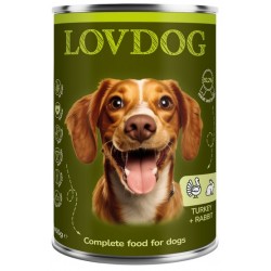 Lovdog Kalakutienos ir triušienos skarda 400g