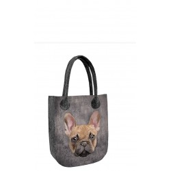 Torebka miejska Beige Bulldog