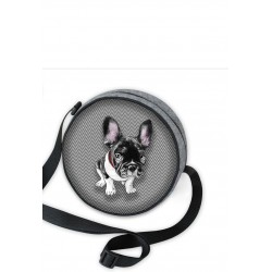 Torebka okrągła French Bulldog