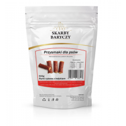 Skarby Baryczy rurki ryżowe z indykiem 500g