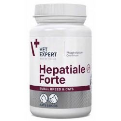 Hepatiale Forte mažiems šunims ir katėms 40 kapsulių