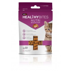 Vetiq Przysmaki z witaminami dla kociąt Healthy Bites Nutri Booster For Kittens 65g