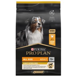 Purina Pro Plan Suaugusiųjų visų dydžių lengvas/terilizuotas 3kg