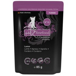 Catz Finefood Purrrr N.111 ėriuko paketėlis 85g