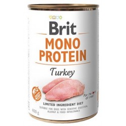 Brit "Mono Protein" kalakutienos konservų dėžutė 400g