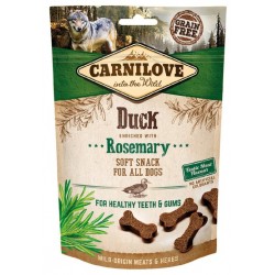 Carnilove Šunų užkandžiai Fresh Soft Duck+Rosemary 200g