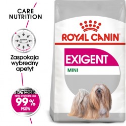 Royal Canin Mini Exigent sausas maistas suaugusiems šunims, mažų veislių, išrankiems 3kg