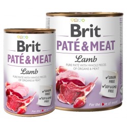 Brit Paštetas ir mėsa šunims ėrienos skardinė 800g