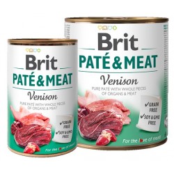 Brit Paštetas ir mėsa šunims Žvėriena 800g