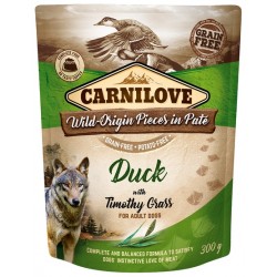 Carnilove Šunų antis ir Timofio žolė - Ančių ir Timofio žolės paketėlis 300g