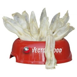 Vector-Food Baltos triušio ausys 20 vnt [B26]