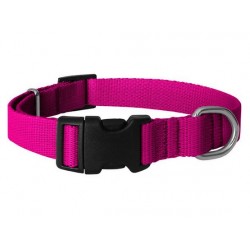 CHABA Apykaklė reguliuojama juosta lygi 25mm/60cm fuksija