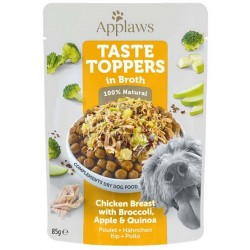 Applaws "Taste Toppers" paketėlis šunims - vištiena, brokoliai, obuoliai ir ryžiai padaže 85g
