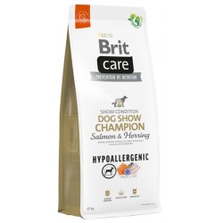 Brit Care Hypoallergenic Dog Show Champion Lašiša ir silkė 12kg