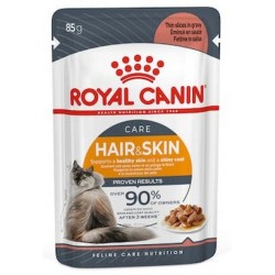 Royal Canin Hair & Skin Care w sosie karma mokra dla kotów dorosłych, zdrowa skóra, piękna sierść...