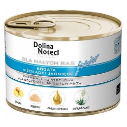 Dolina Noteci Premium Pies Mały Junior żołądki jagnięce 185g